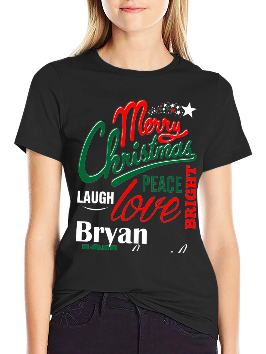 Merry Christmas Personalized T-Shirt