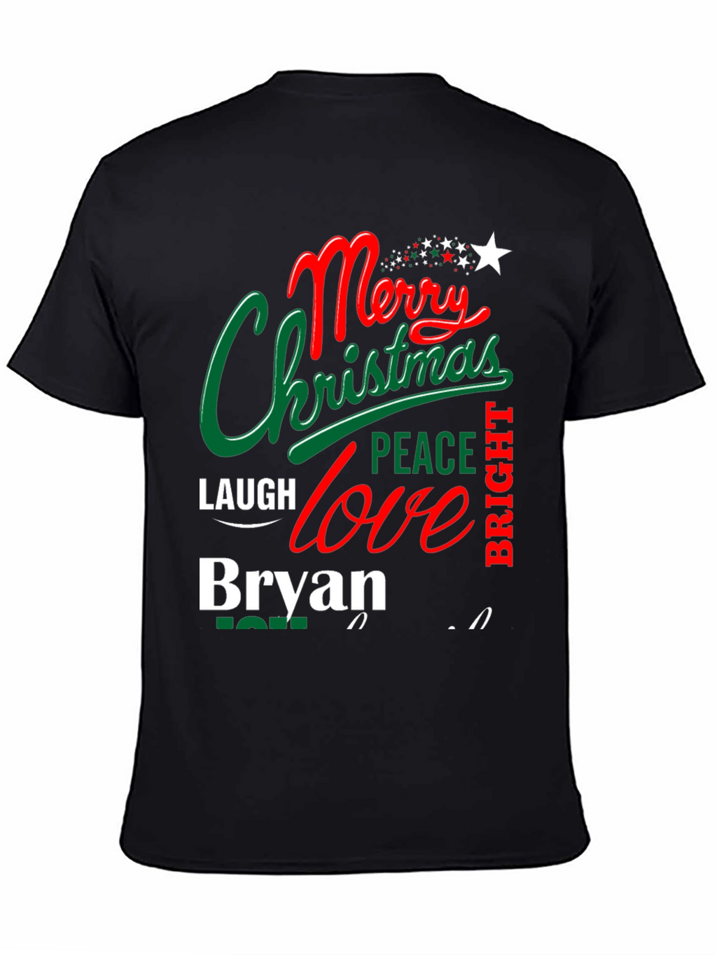 Merry Christmas Personalized T-Shirt