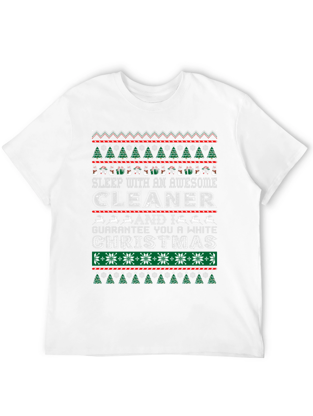 Awesome Cleaner Christmas Graphic Tee