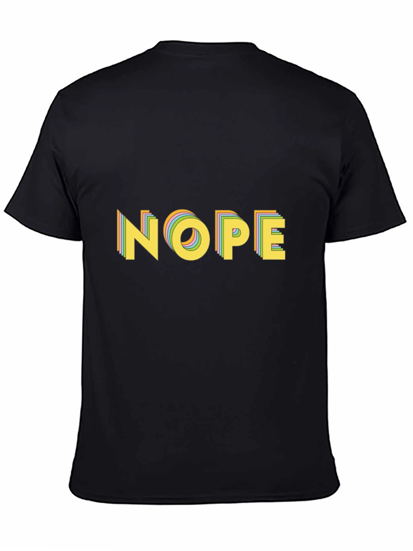 Nope Retro Graphic Tee - Unique Design