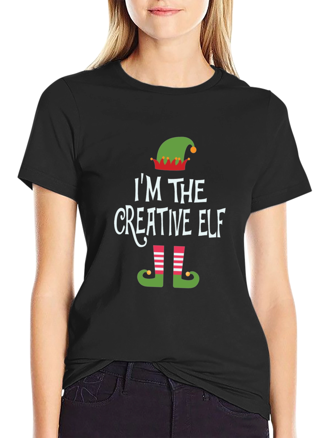 Creative Elf Christmas T-Shirt