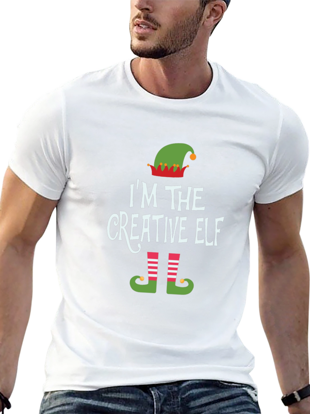 Creative Elf Christmas T-Shirt