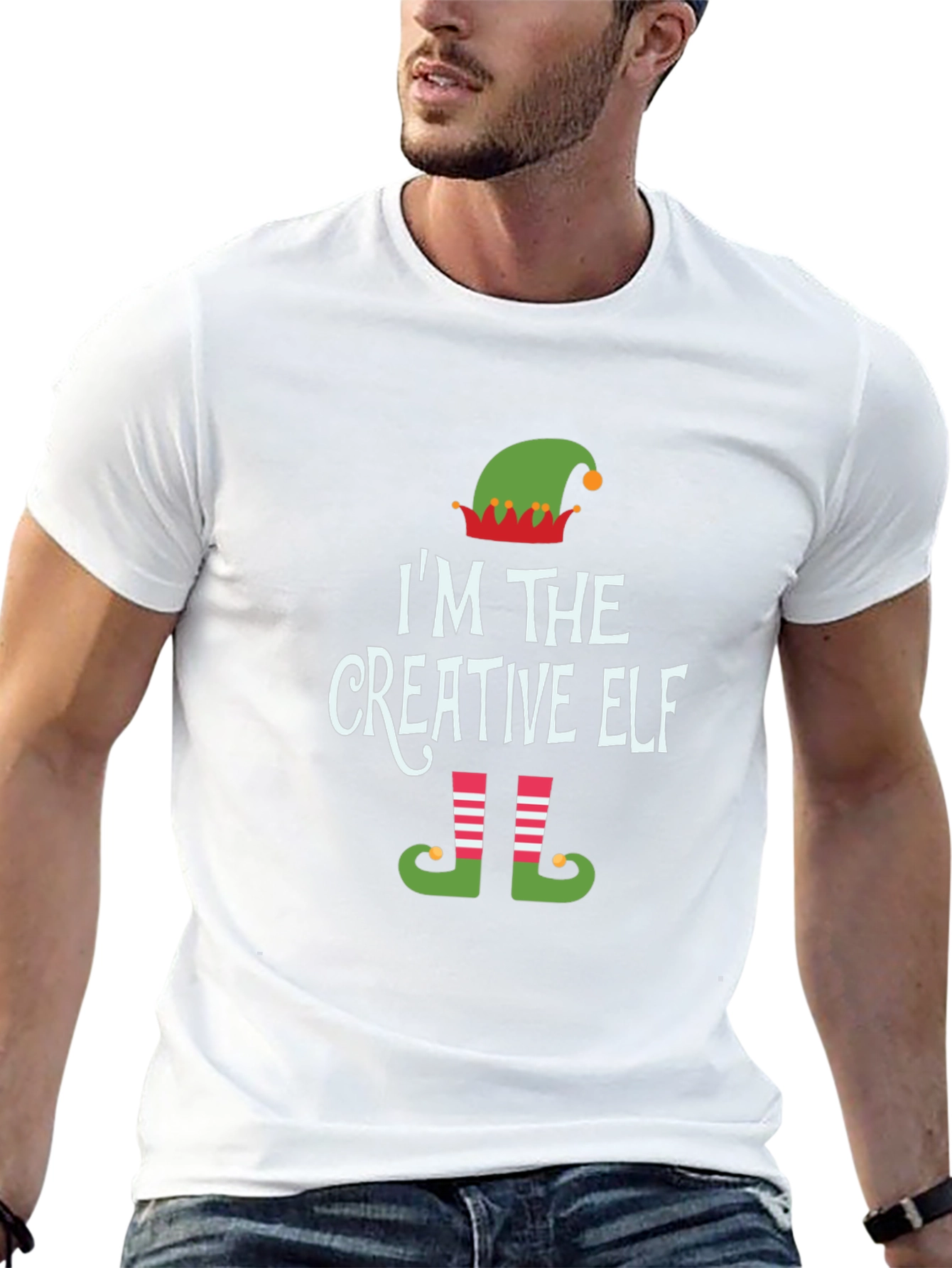 Creative Elf Christmas T-Shirt