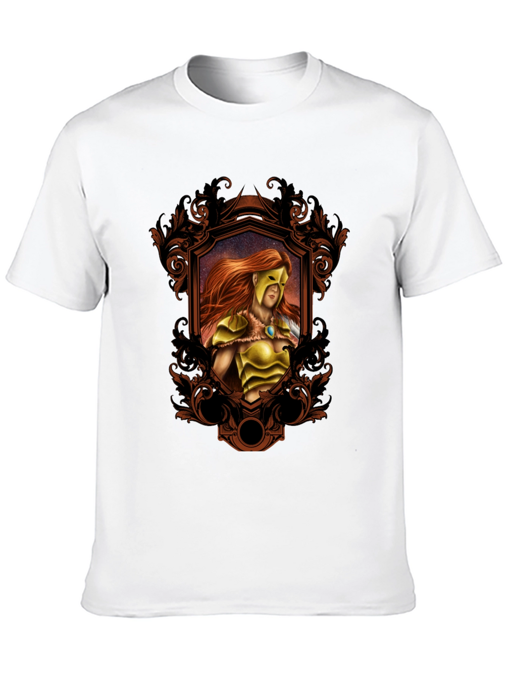 Warrior Framed T-Shirt - Black