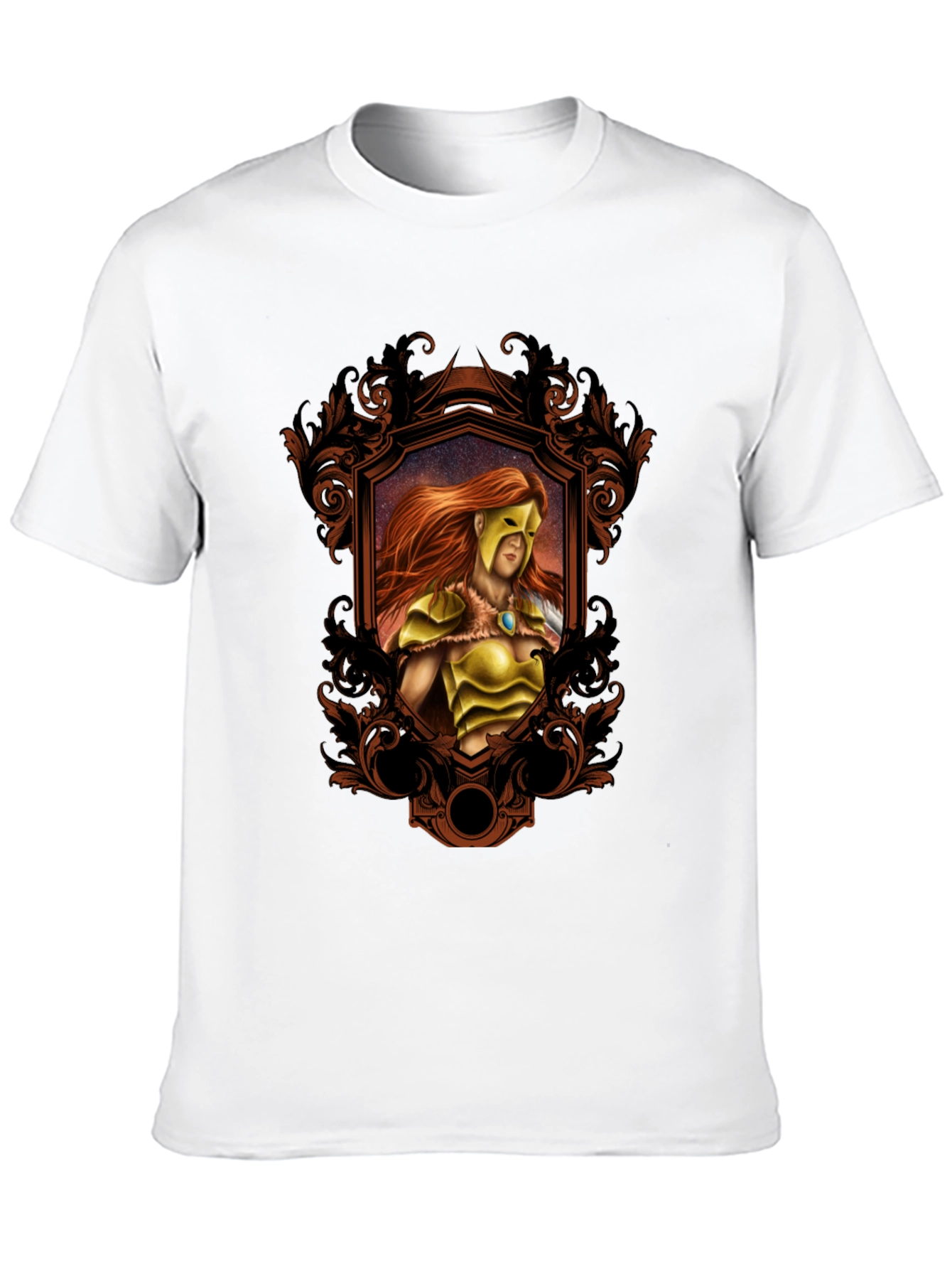 Warrior Framed T-Shirt - Black