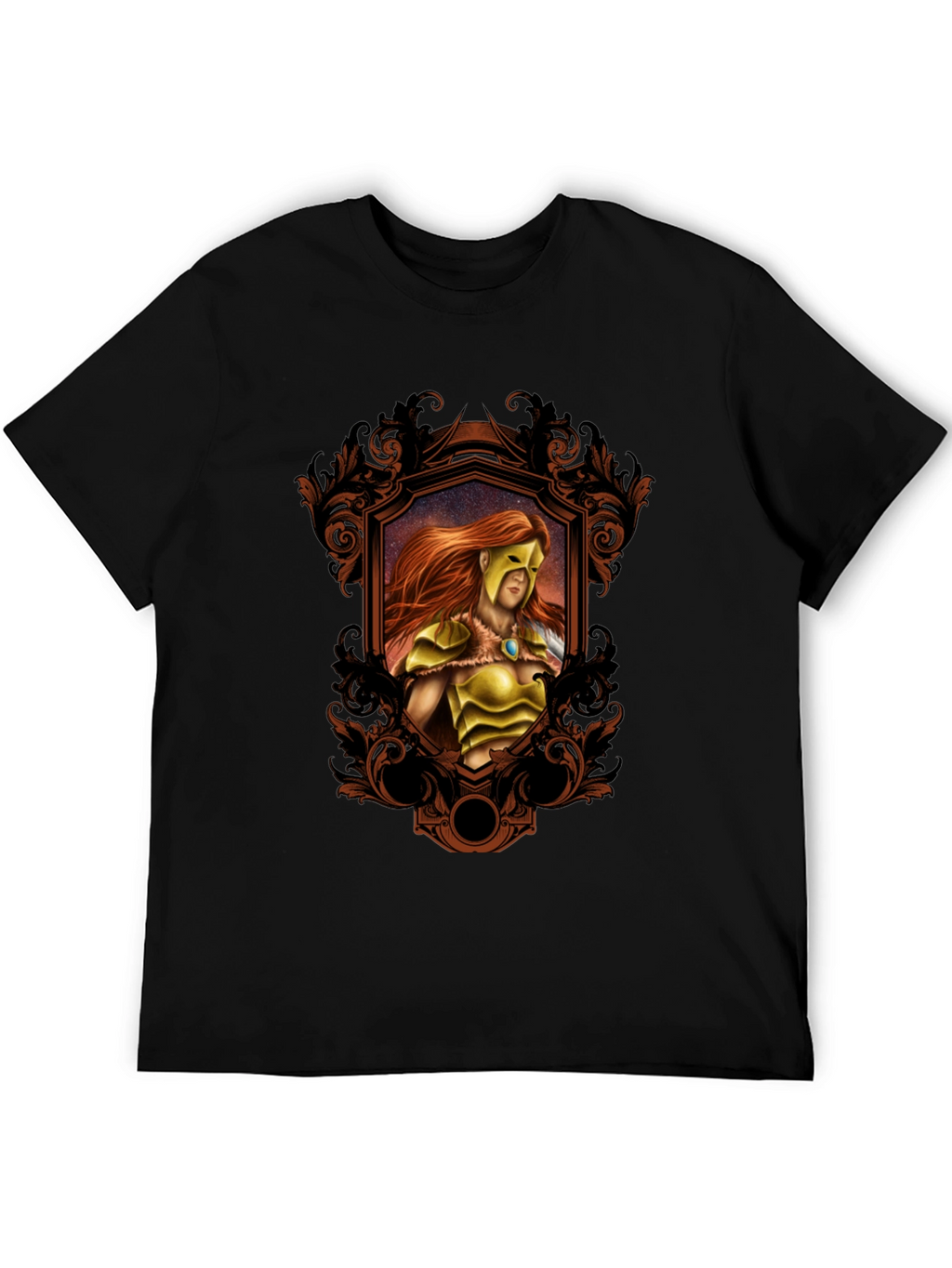 Warrior Framed T-Shirt - Black