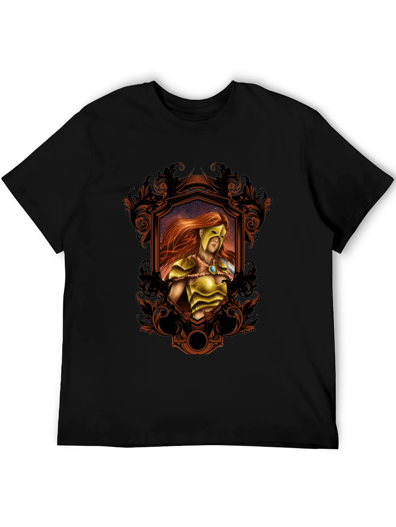 Warrior Framed T-Shirt - Black