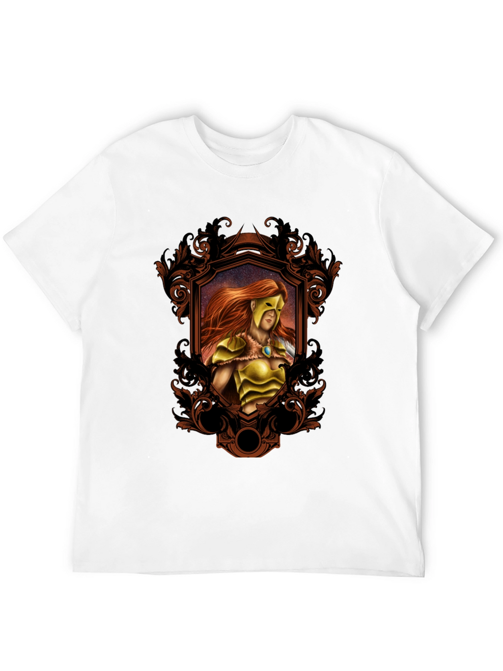 Warrior Framed T-Shirt - Black