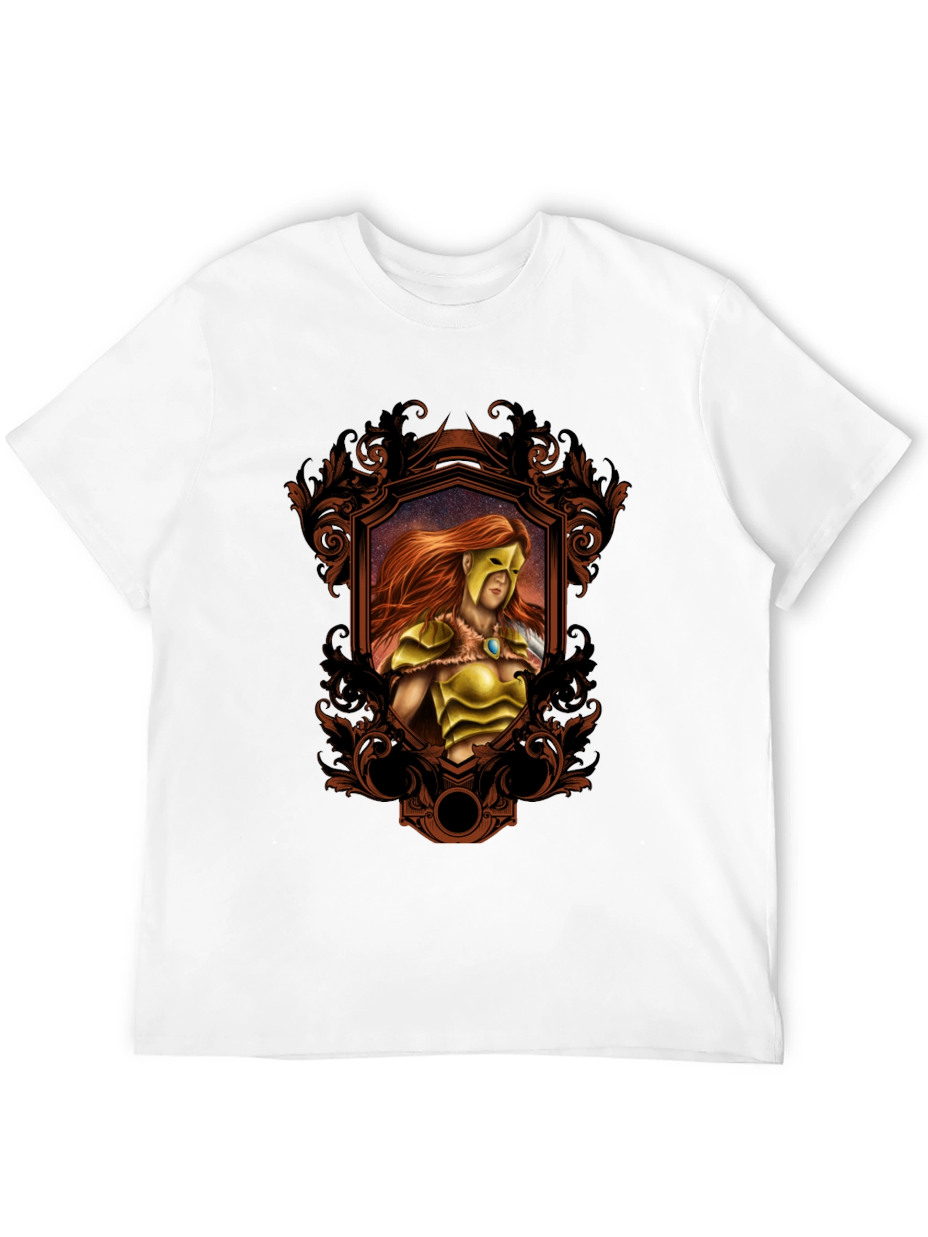 Warrior Framed T-Shirt - Black