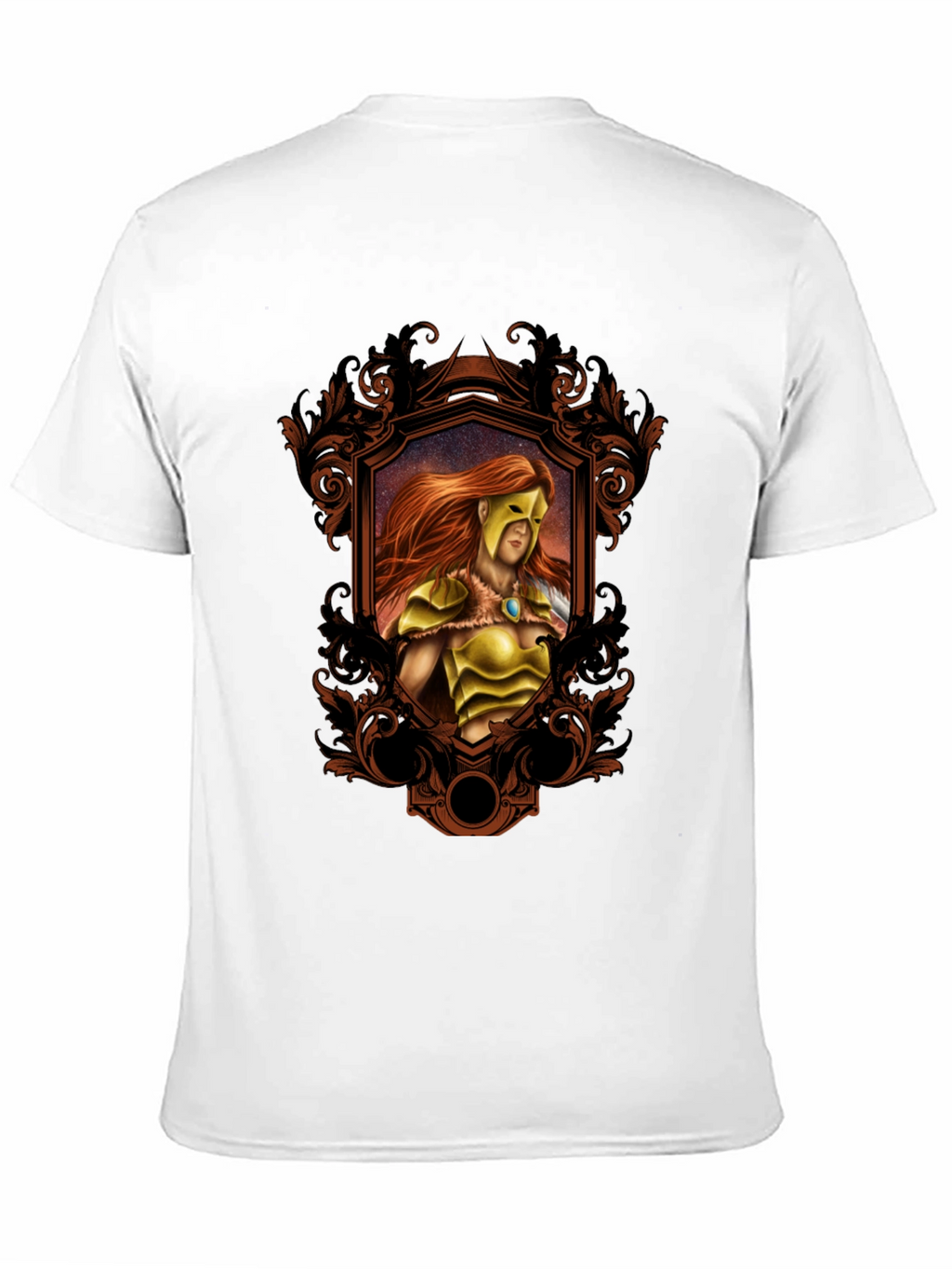 Warrior Framed T-Shirt - Black