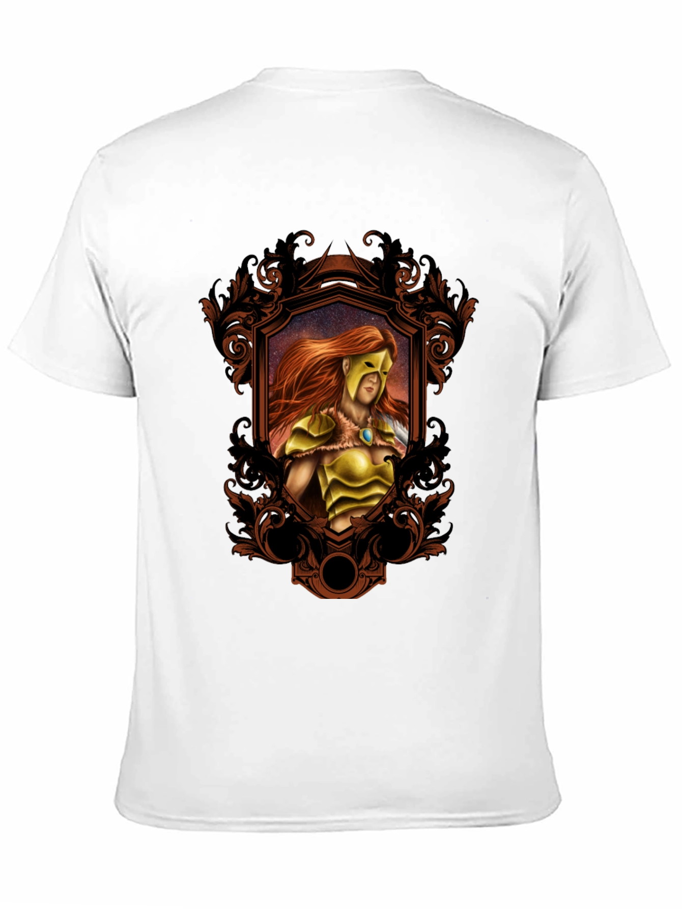 Warrior Framed T-Shirt - Black