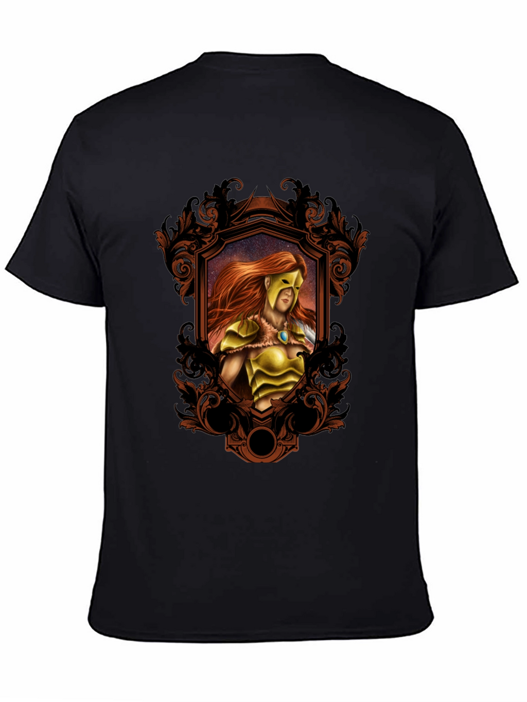 Warrior Framed T-Shirt - Black