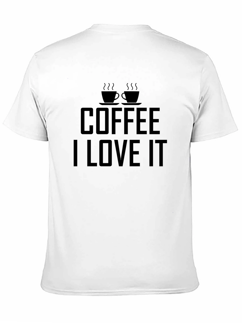 Coffee Lover Black Graphic T-Shirt