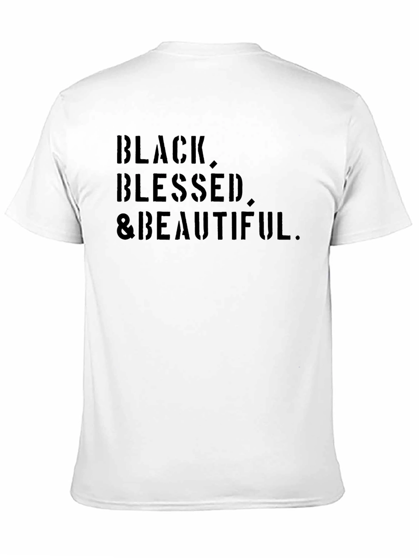 Black Blessed & Beautiful Graphic Tee