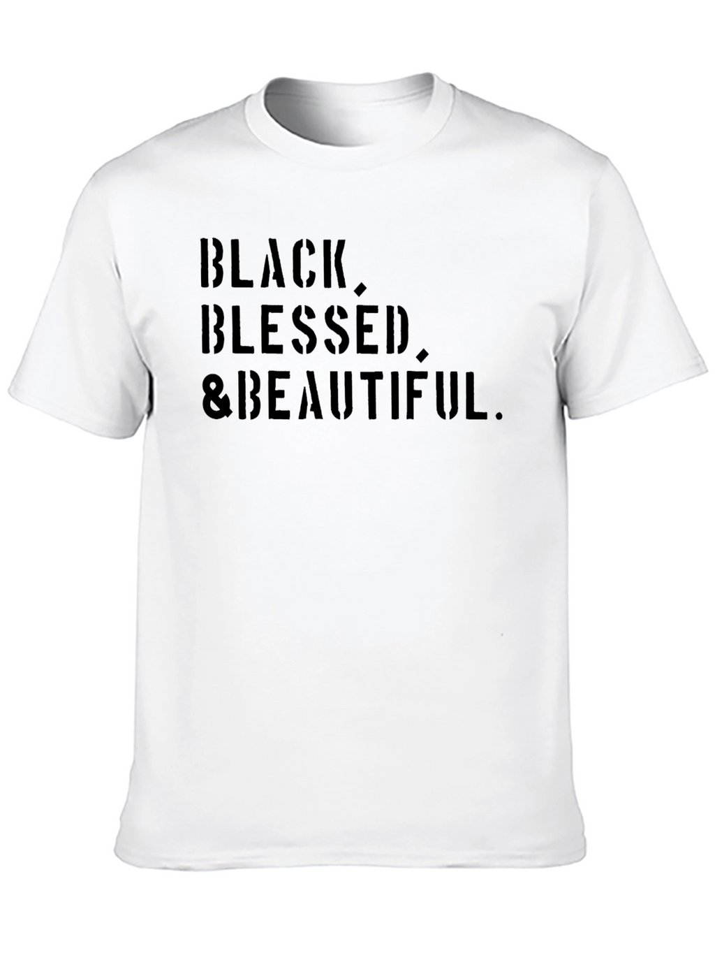 Black Blessed & Beautiful Graphic Tee