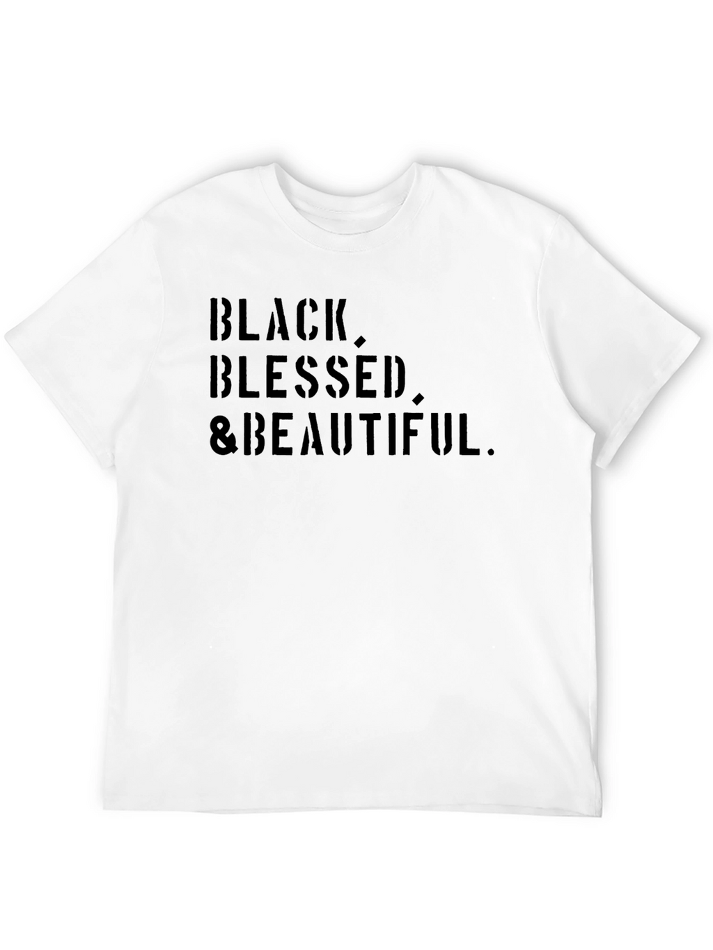 Black Blessed & Beautiful Graphic Tee