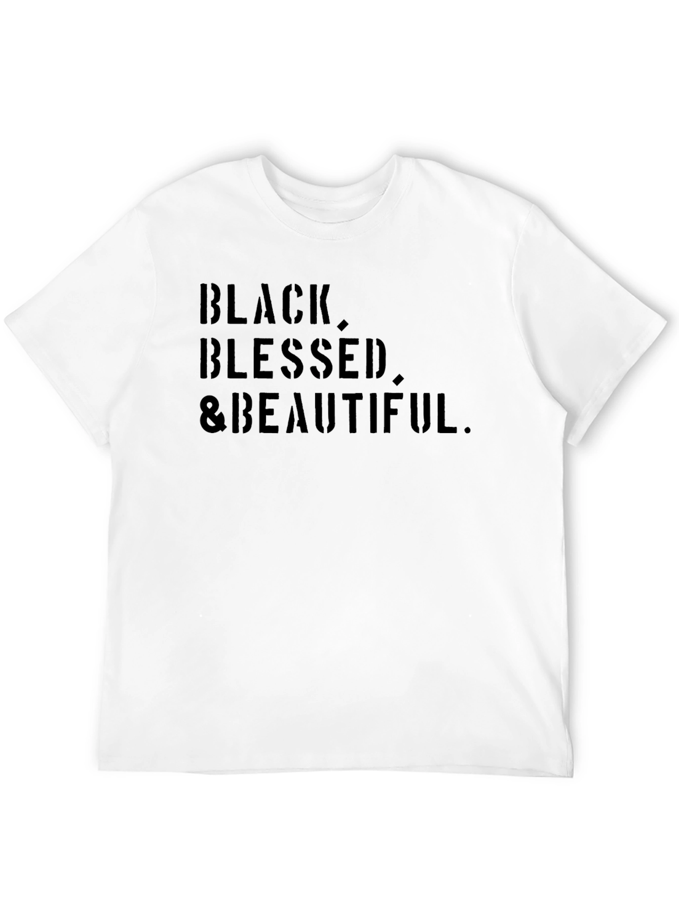 Black Blessed & Beautiful Graphic Tee