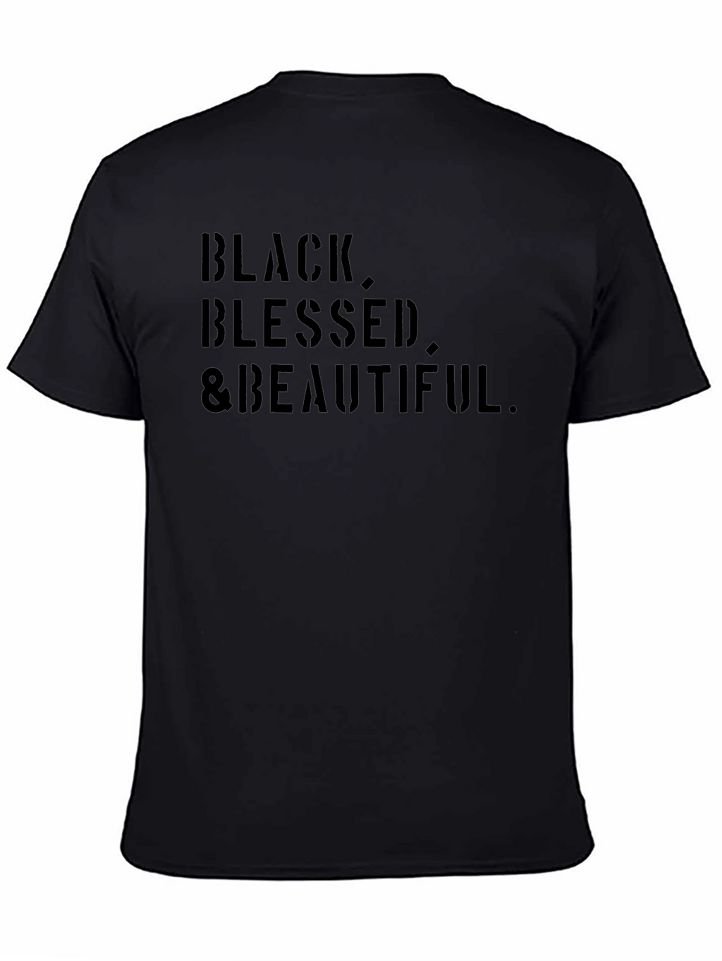 Black Blessed & Beautiful Graphic Tee