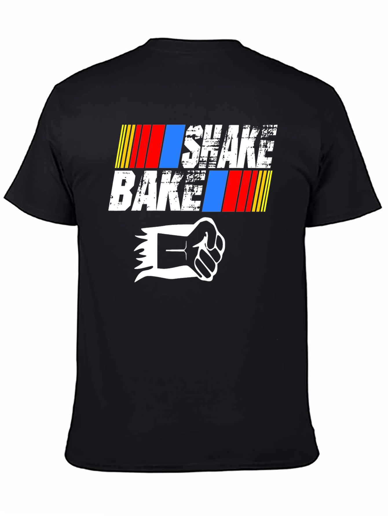 Shake and Bake Graphic T-Shirt - Black