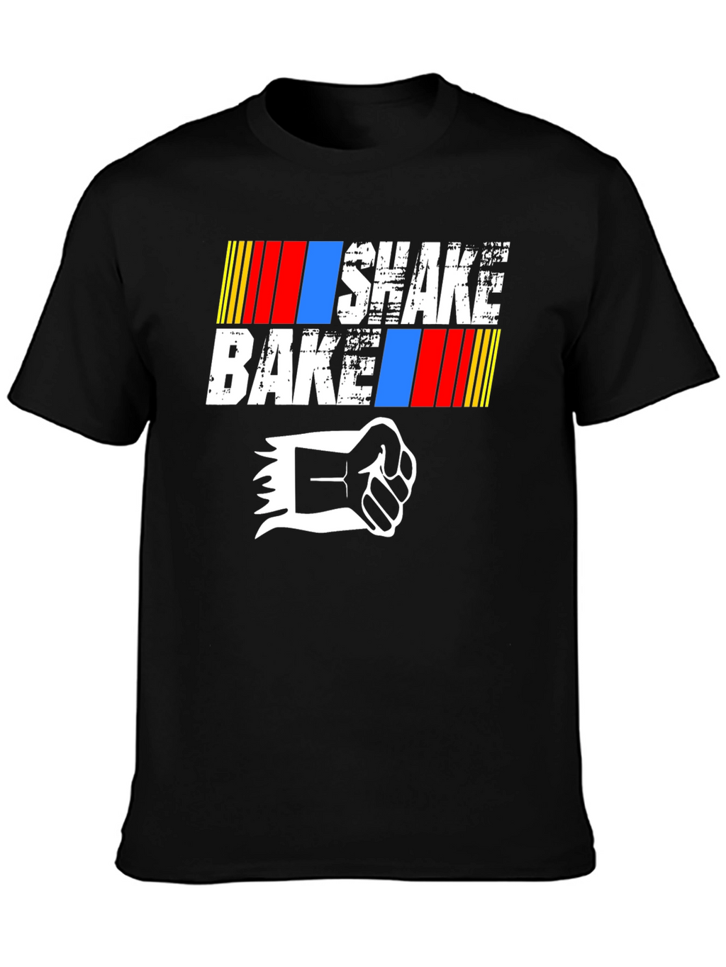 Shake and Bake Graphic T-Shirt - Black