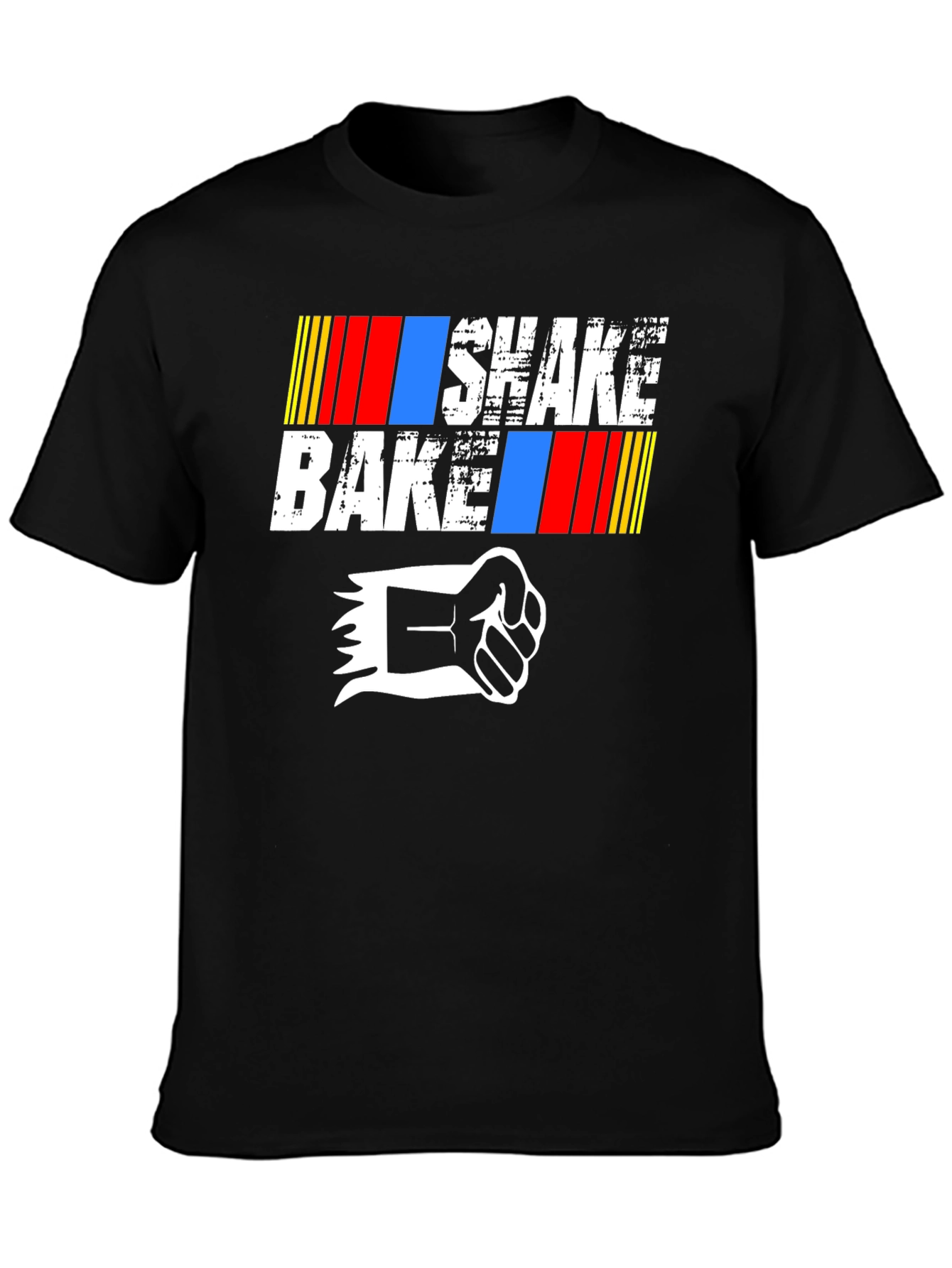 Shake and Bake Graphic T-Shirt - Black
