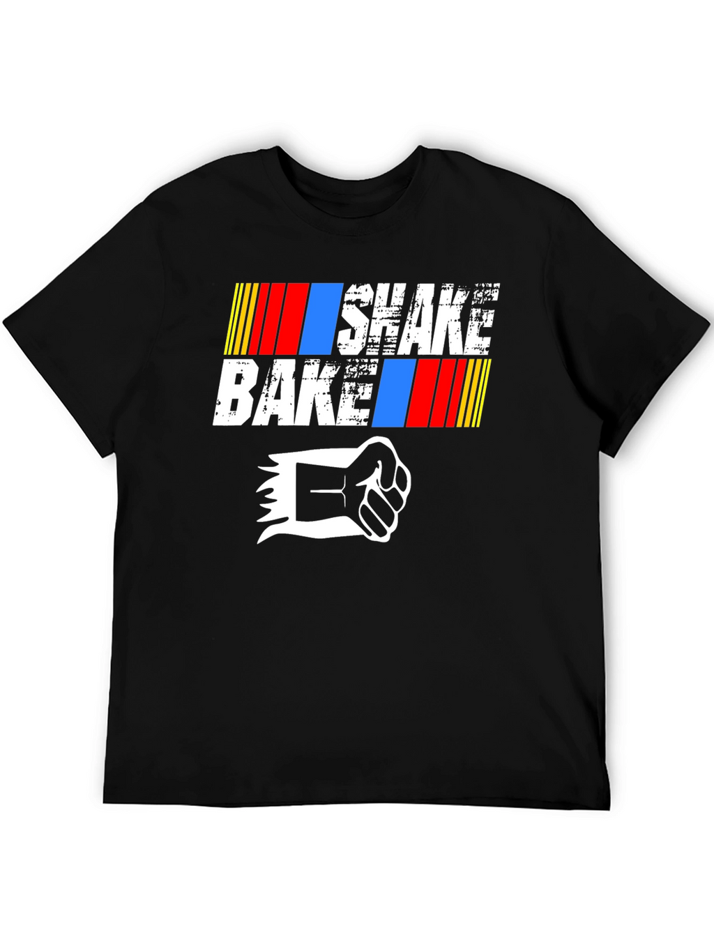 Shake and Bake Graphic T-Shirt - Black