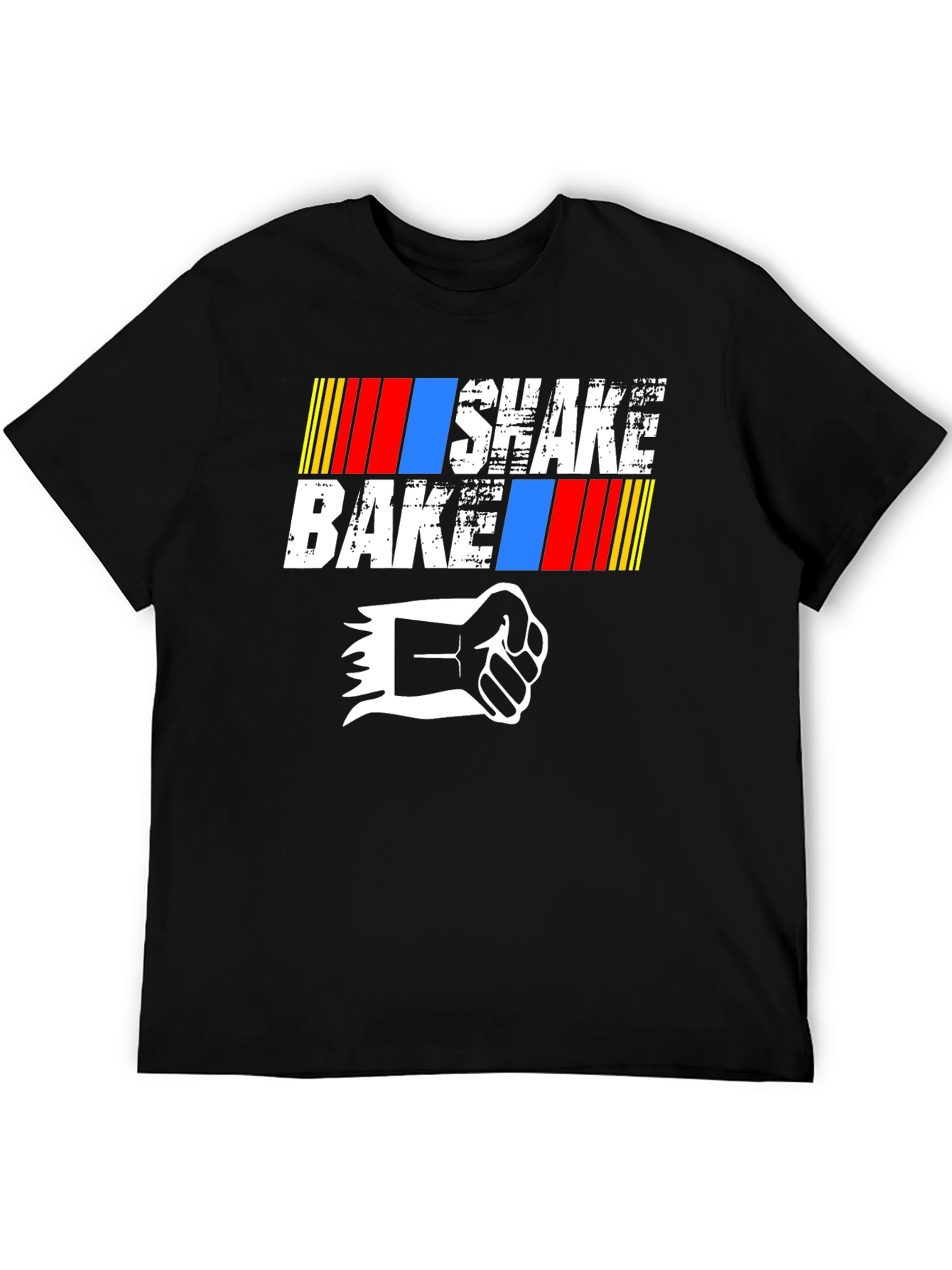 Shake and Bake Graphic T-Shirt - Black