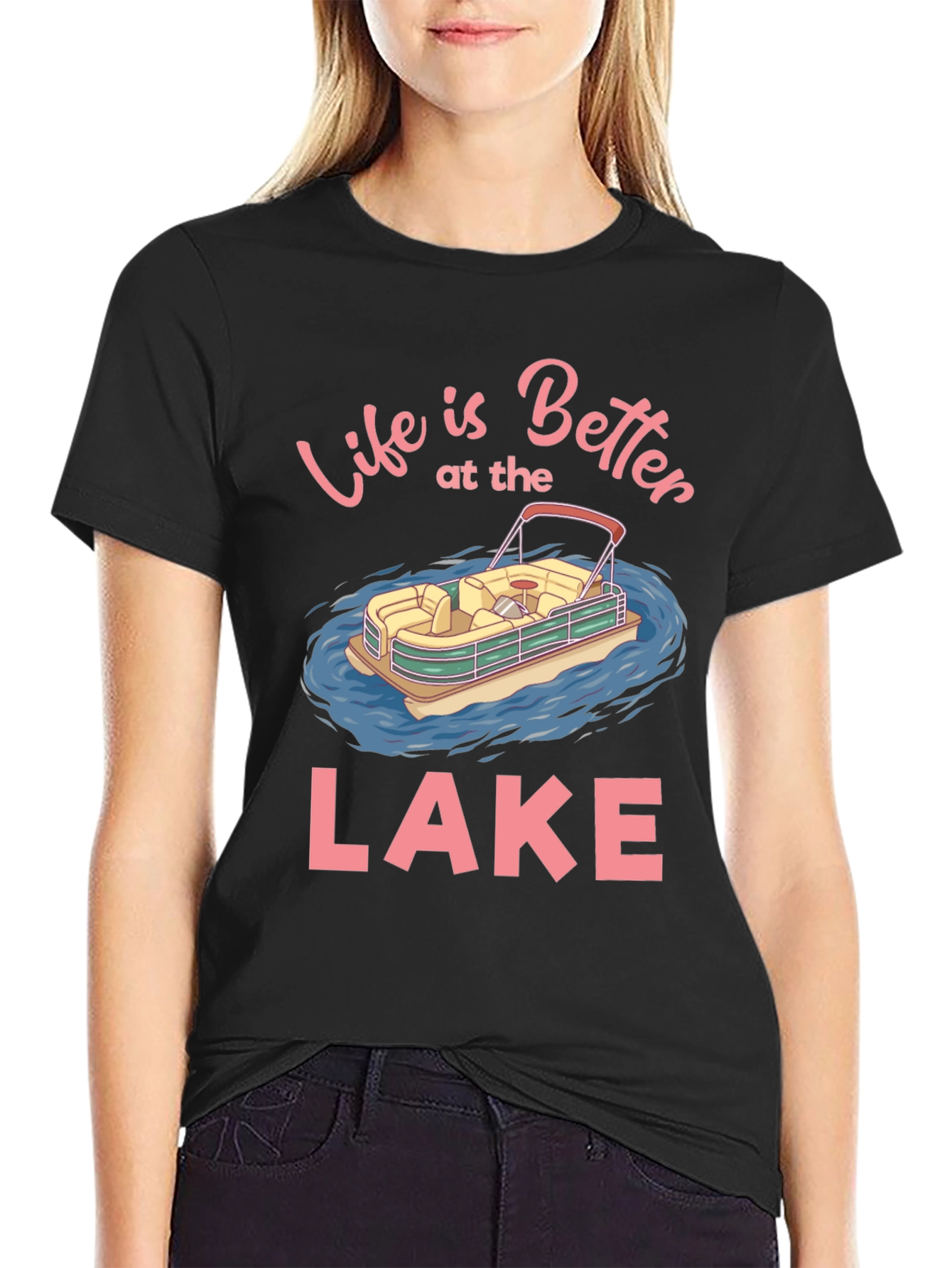 Life is Better at the Lake Graphic T-Shirt