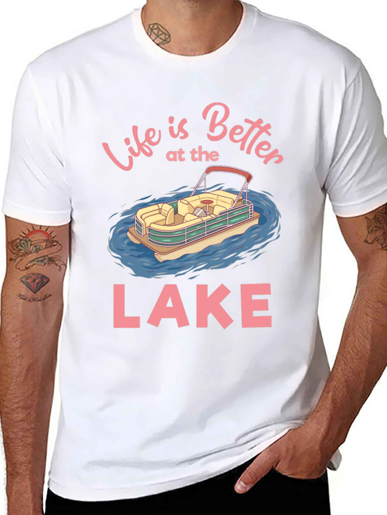 Life is Better at the Lake Graphic T-Shirt