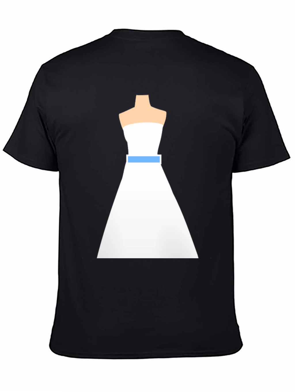 Bridal Dress Graphic Tee - Modern & Chic