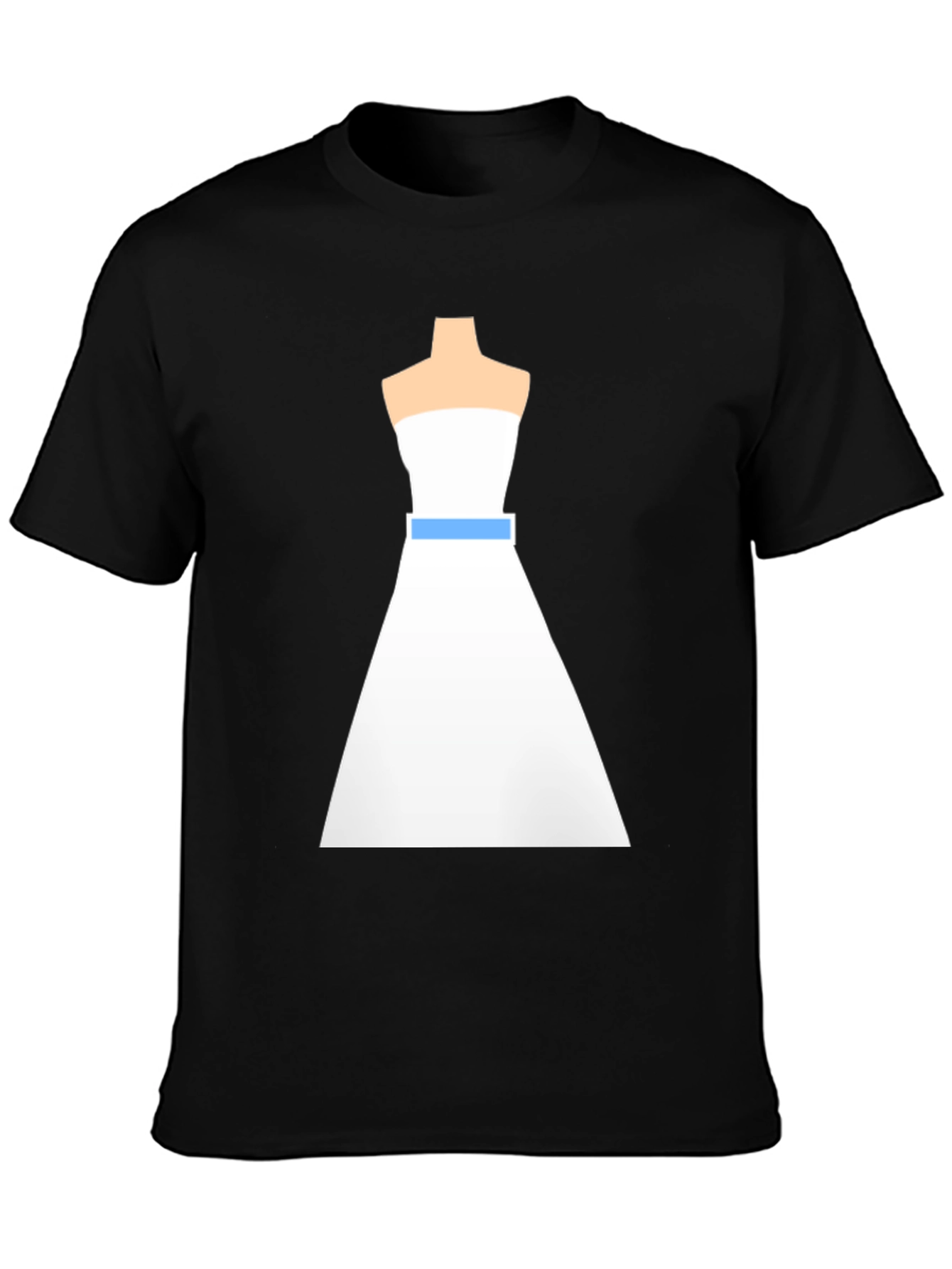 Bridal Dress Graphic Tee - Modern & Chic