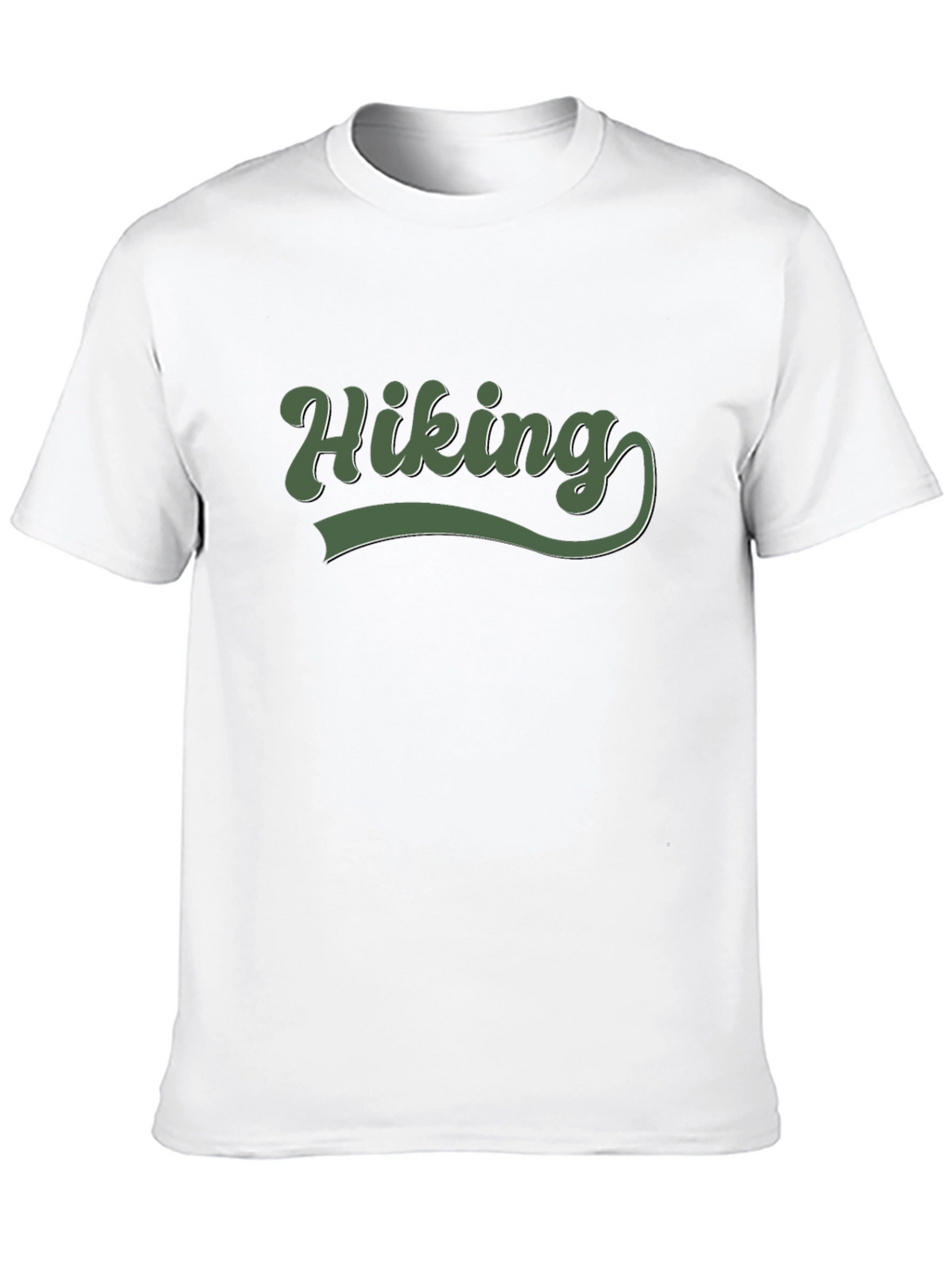Hiking Adventure Tee - Black Soft Cotton