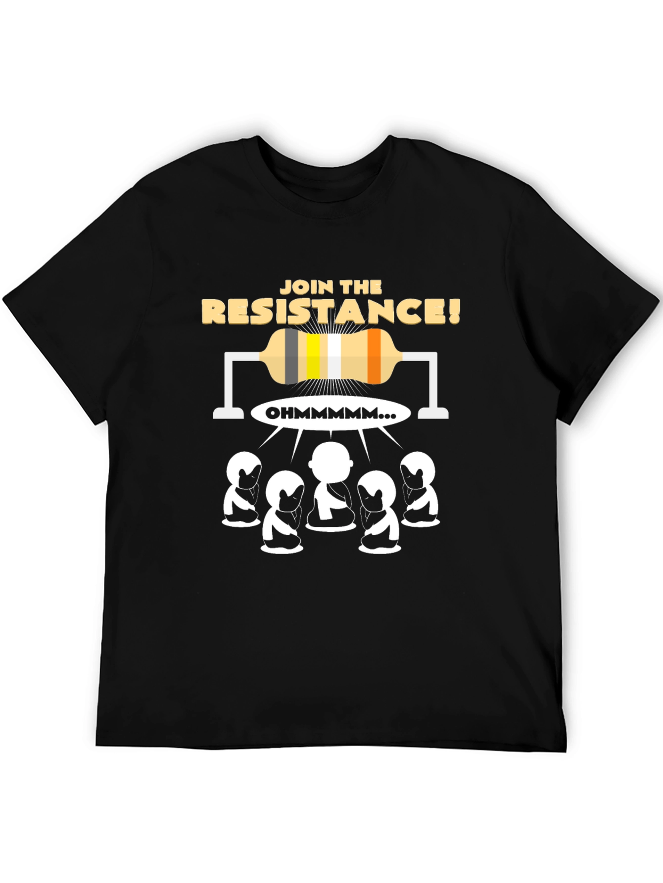 Join the Resistance T-Shirt: Funny Ohm Pun