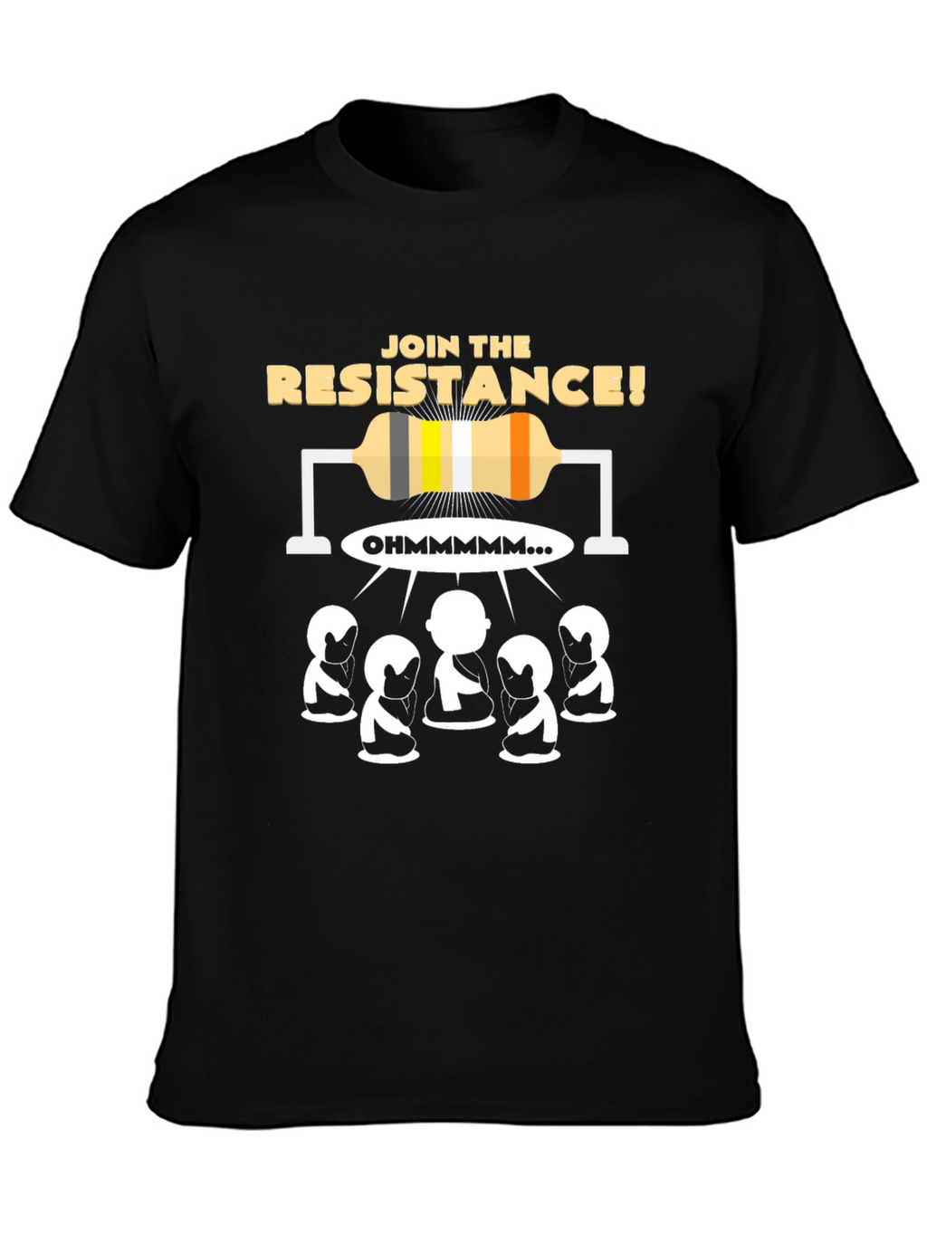 Join the Resistance T-Shirt: Funny Ohm Pun