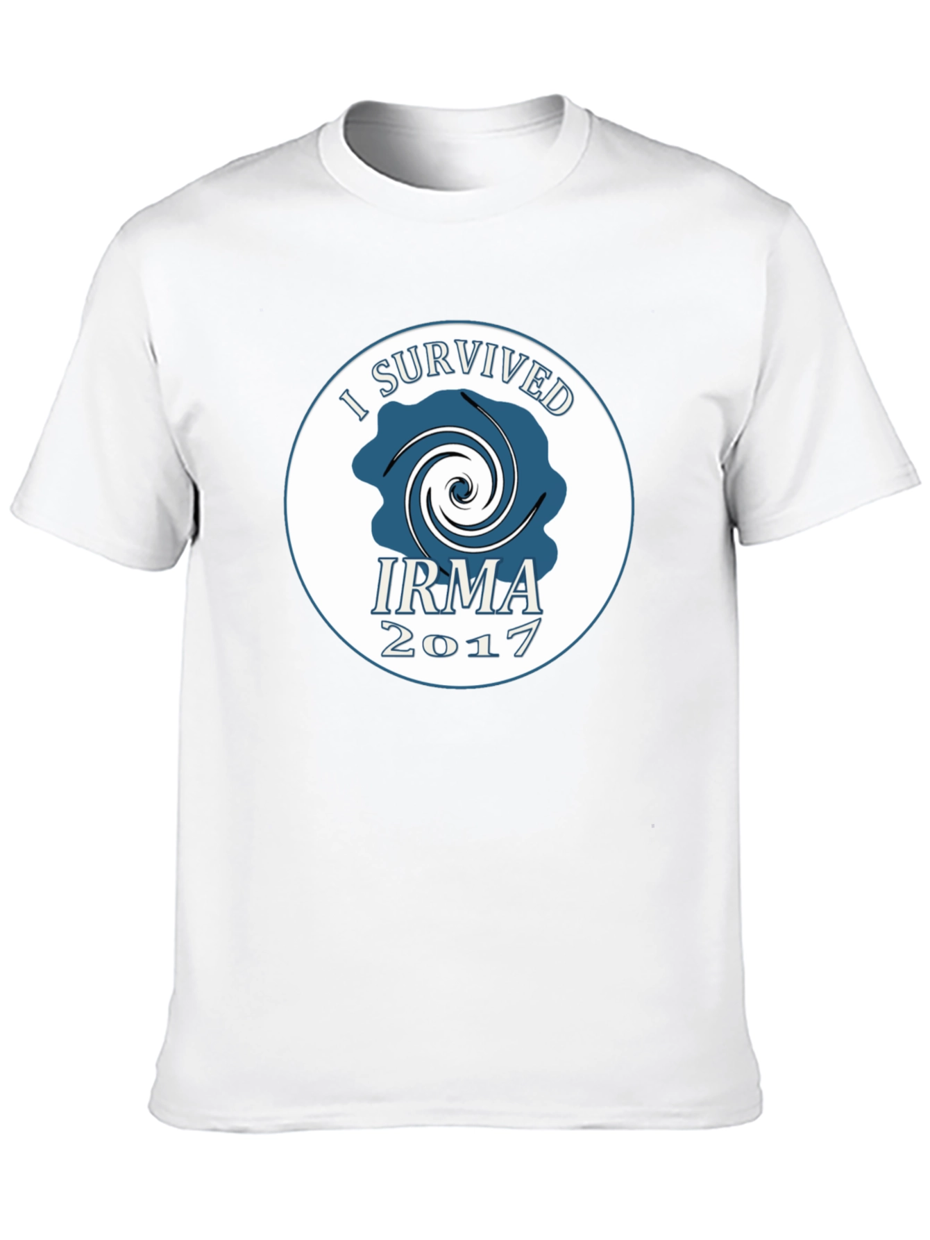 I Survived Irma 2017 Black T-Shirt
