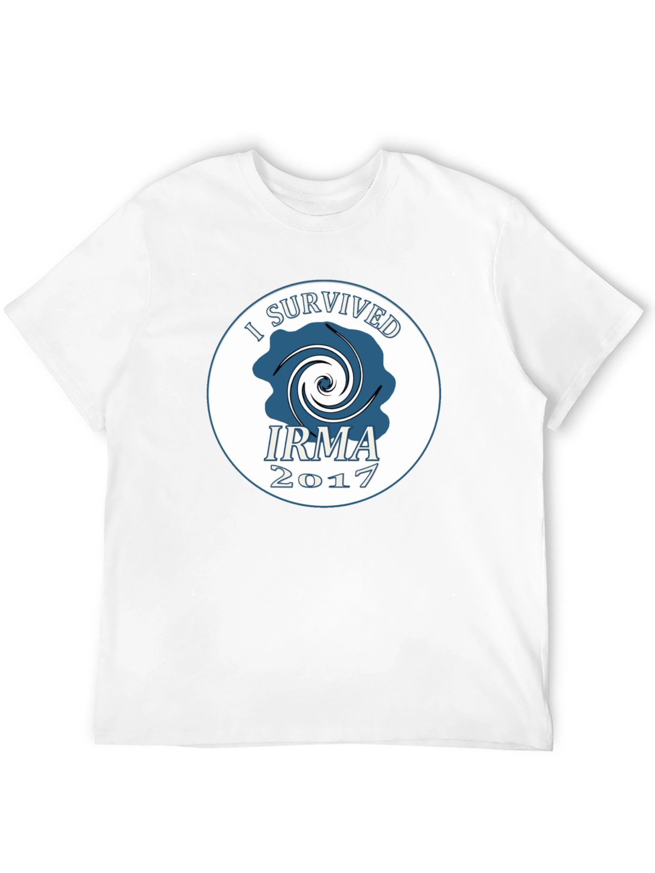 I Survived Irma 2017 Black T-Shirt