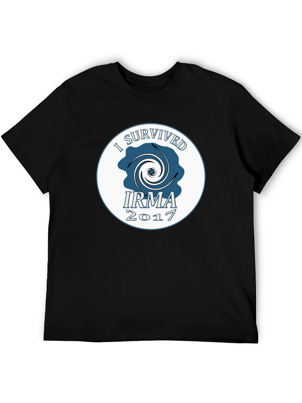 I Survived Irma 2017 Black T-Shirt