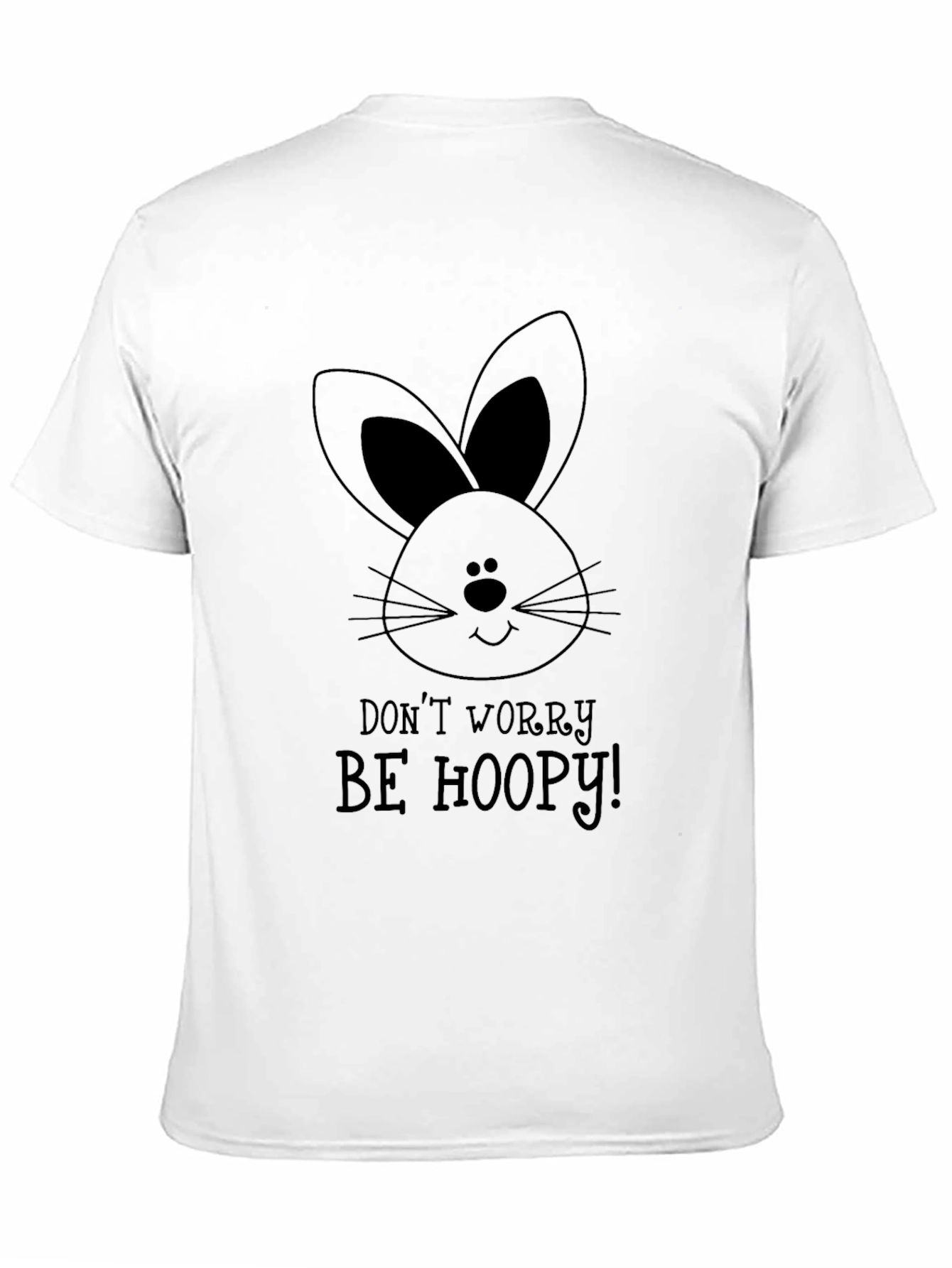 Be Hoopy Easter Bunny Graphic Tee