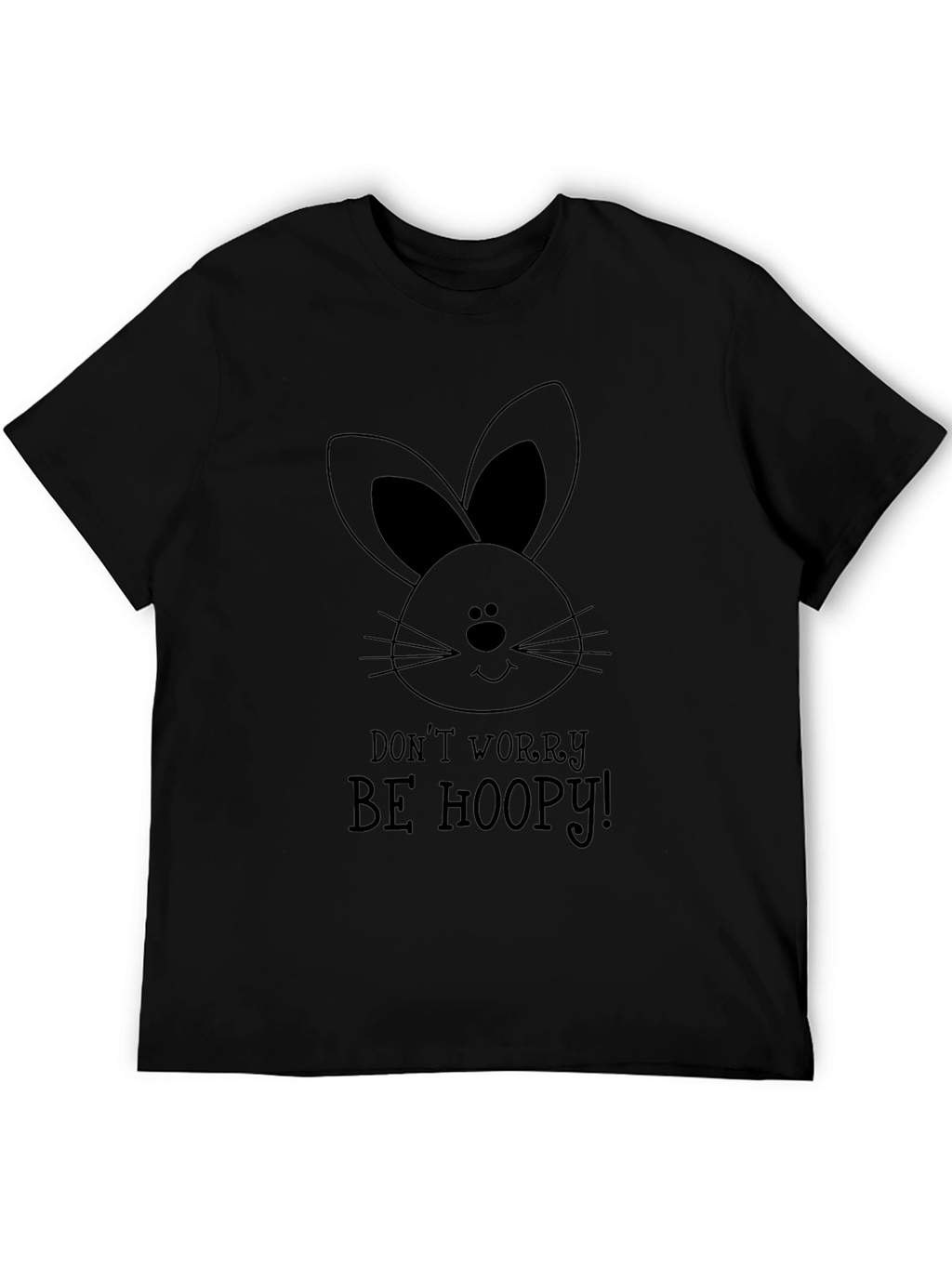 Be Hoopy Easter Bunny Graphic Tee