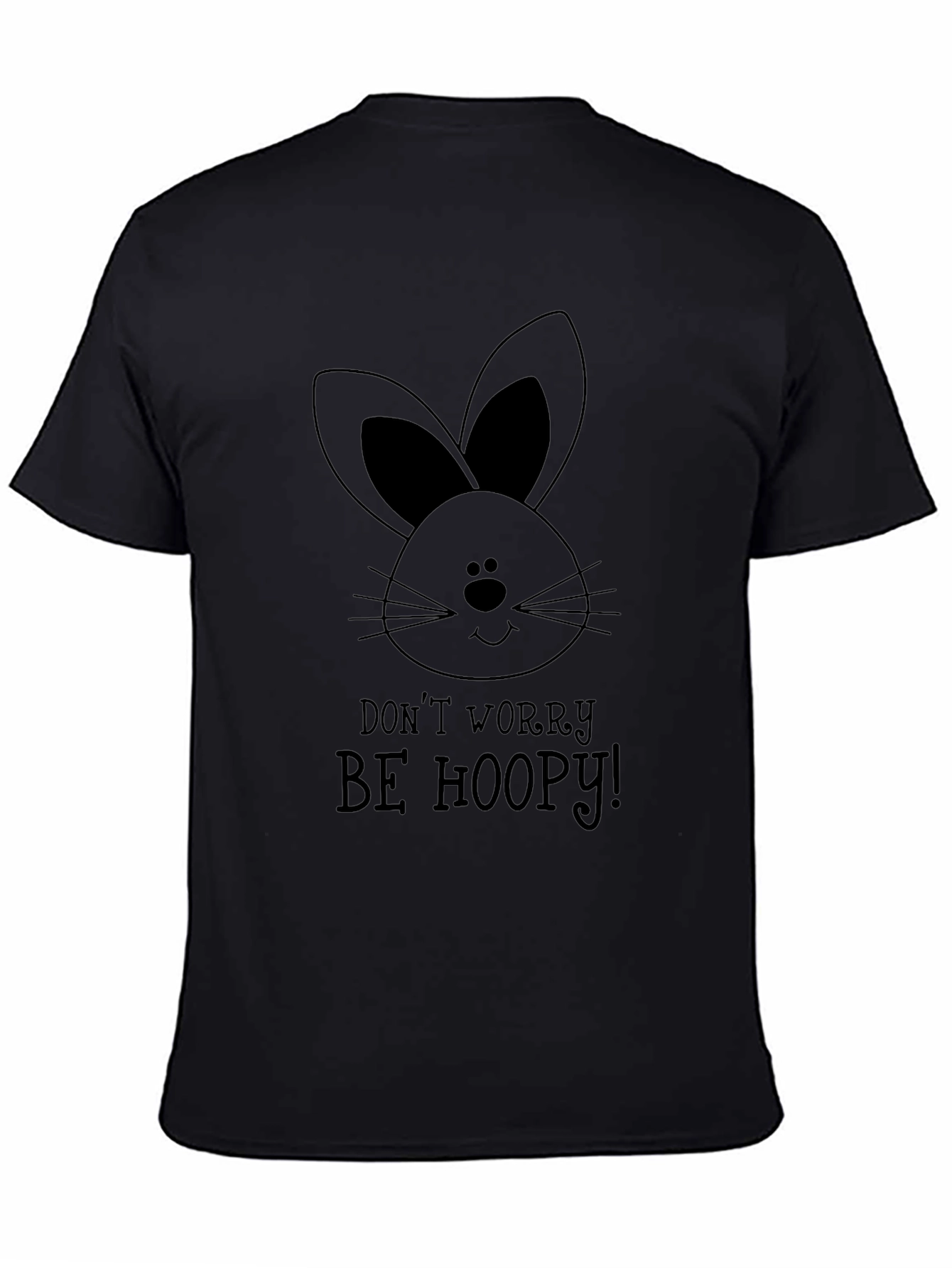 Be Hoopy Easter Bunny Graphic Tee