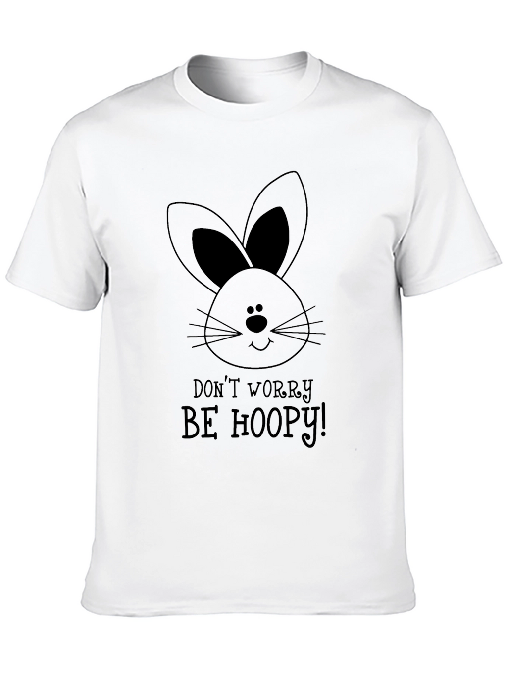 Be Hoopy Easter Bunny Graphic Tee