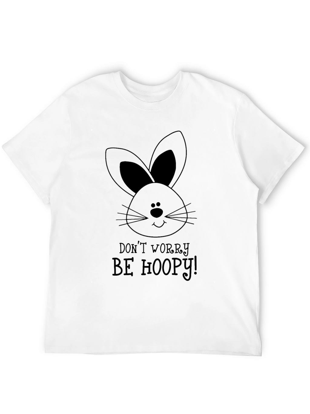 Be Hoopy Easter Bunny Graphic Tee