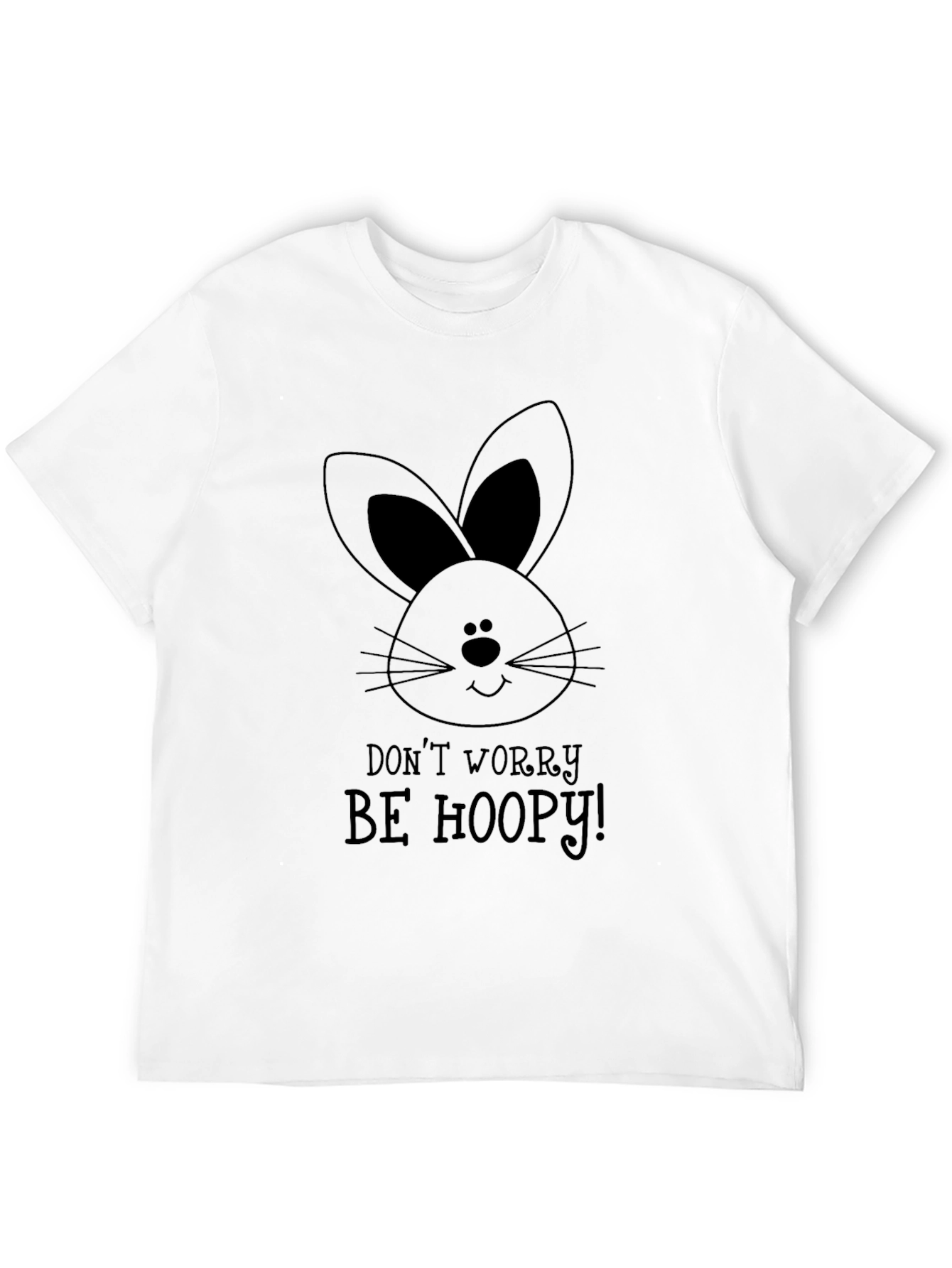 Be Hoopy Easter Bunny Graphic Tee
