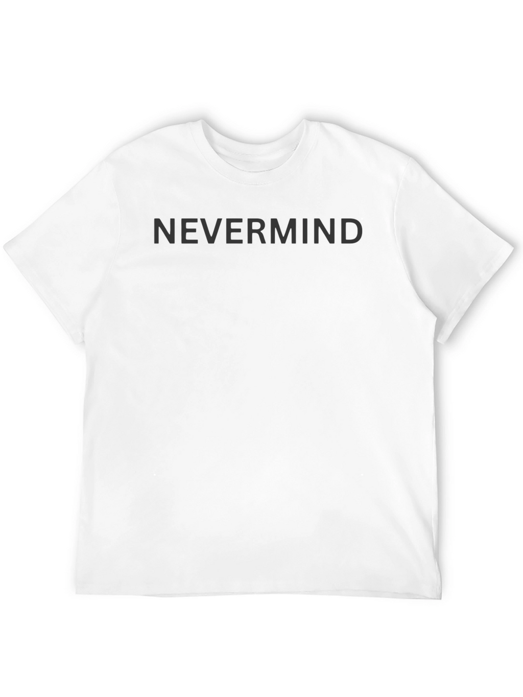 Nevermind Graphic Tee - Soft Cotton Blend
