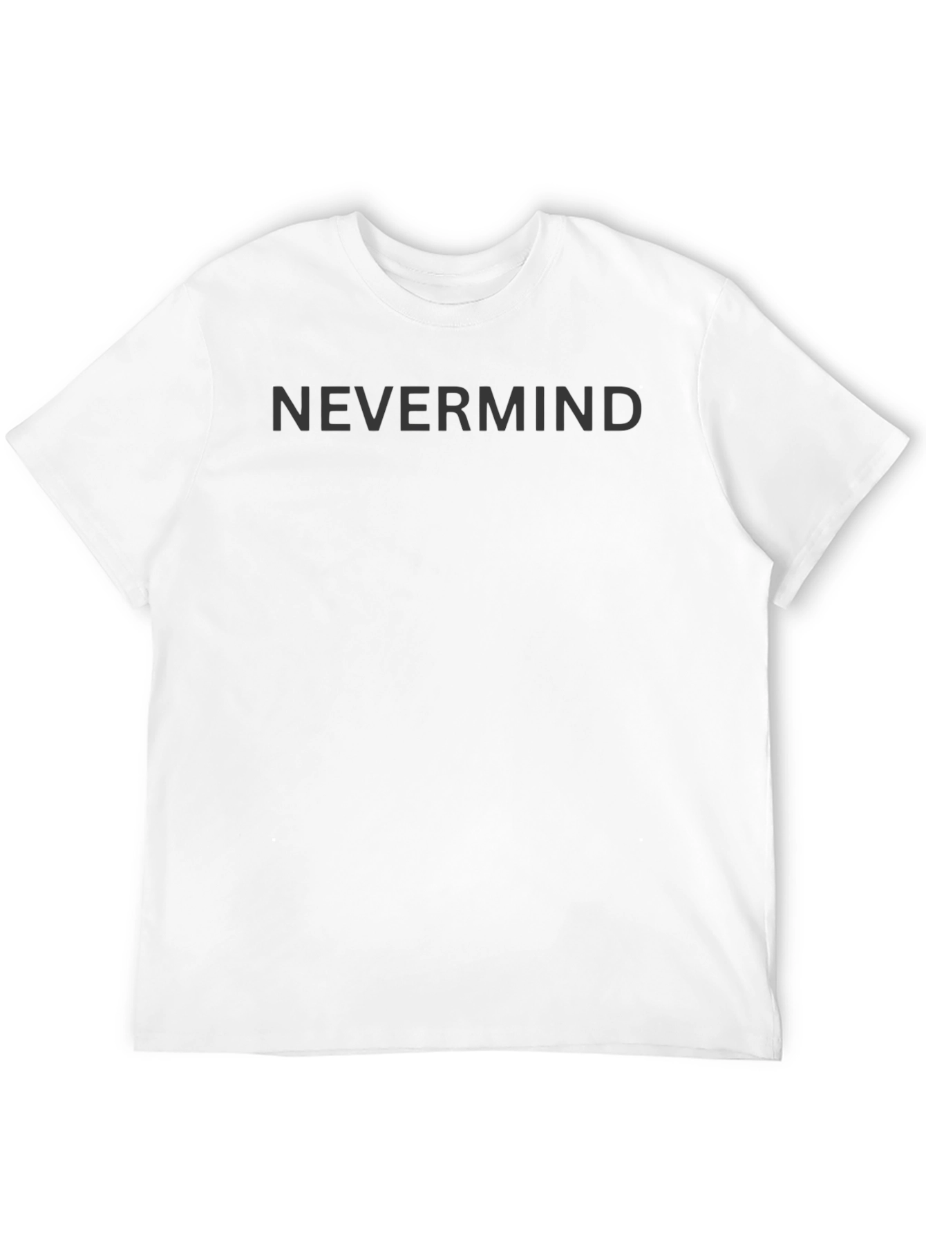 Nevermind Graphic Tee - Soft Cotton Blend