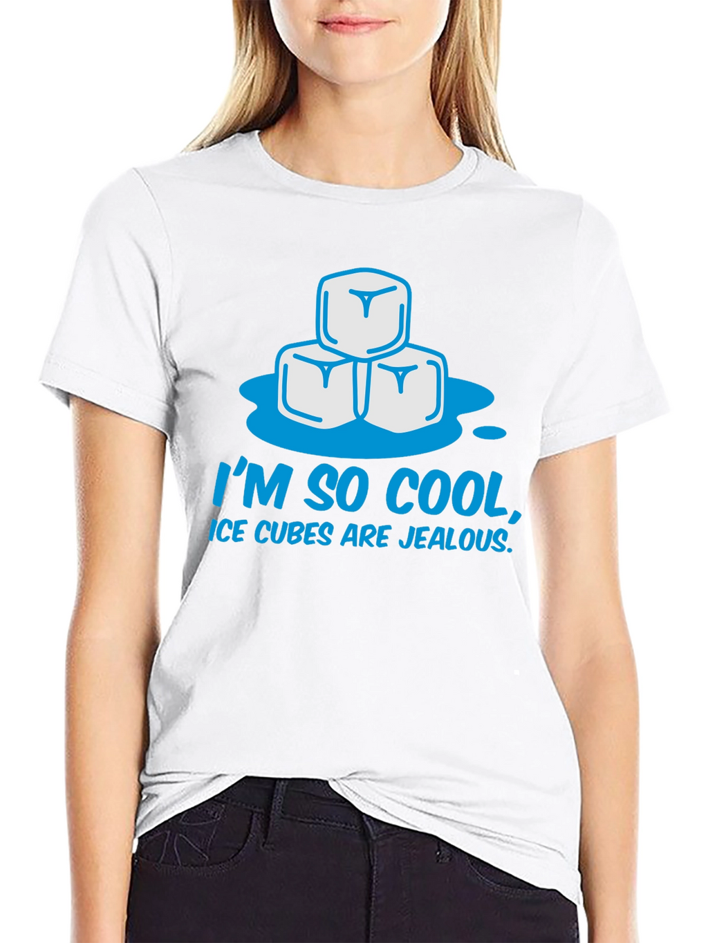 Cool Ice Cubes Graphic T-Shirt