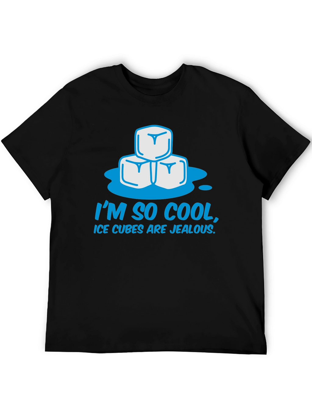 Cool Ice Cubes Graphic T-Shirt