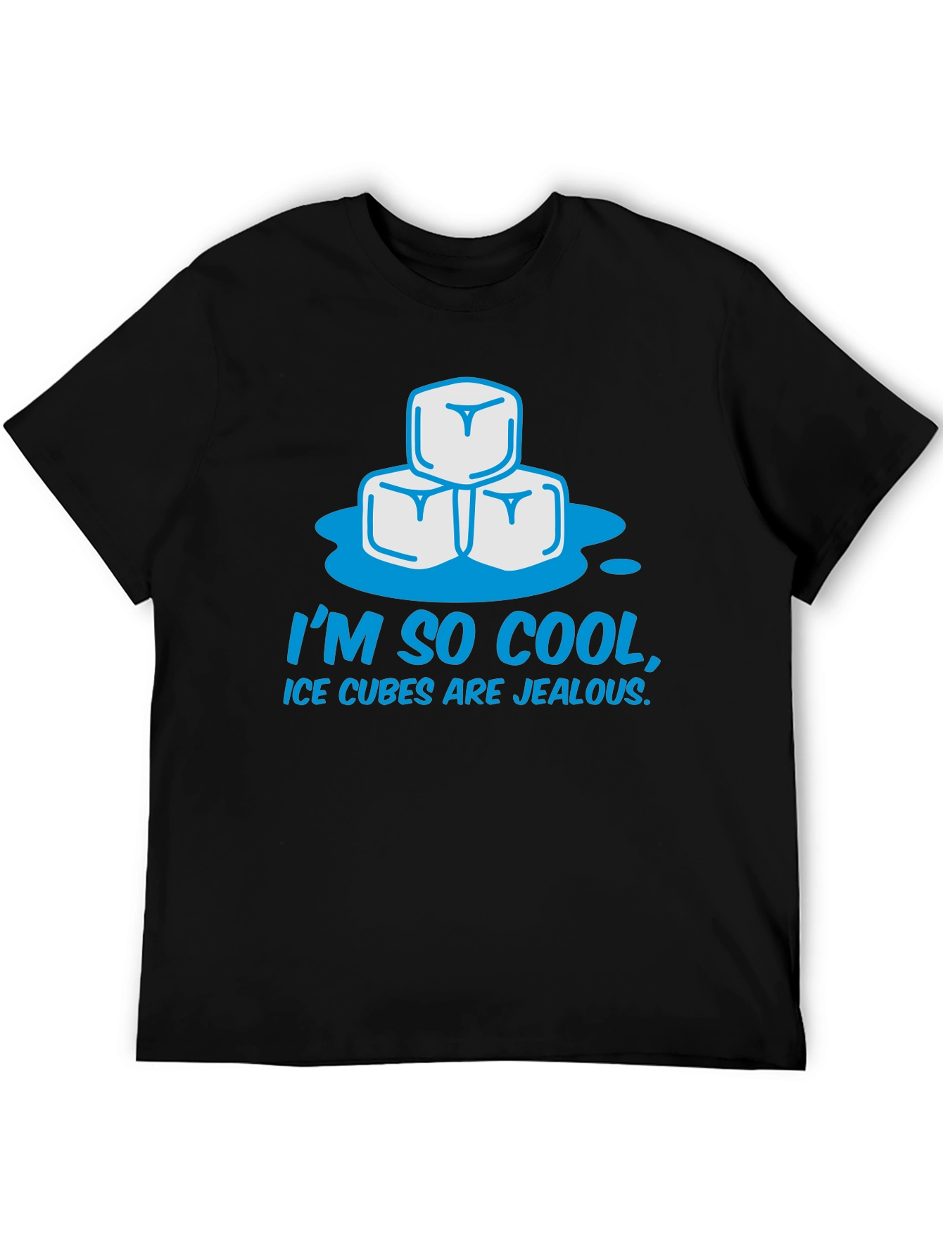Cool Ice Cubes Graphic T-Shirt