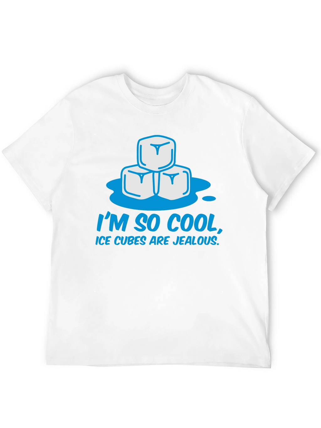 Cool Ice Cubes Graphic T-Shirt