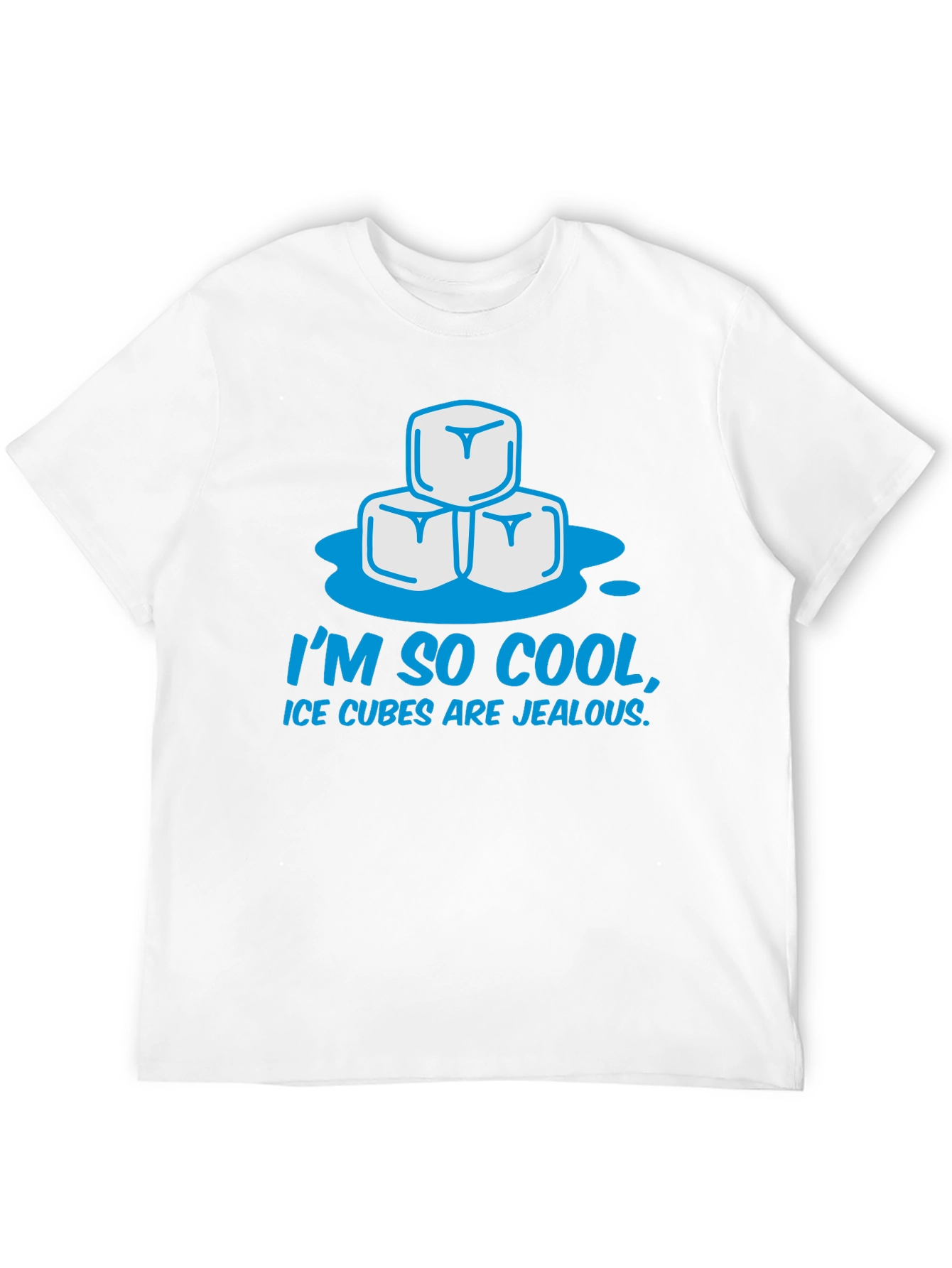 Cool Ice Cubes Graphic T-Shirt